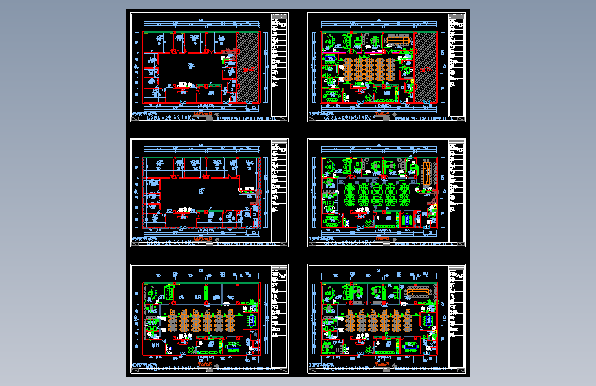 某办公室CAD平面布置图=18119=0