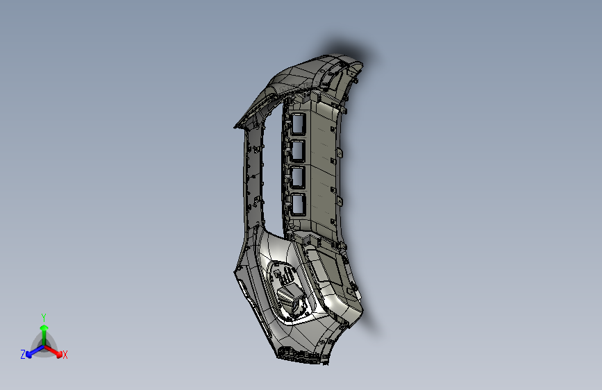 某车型后保险杠总成=1698228=50
