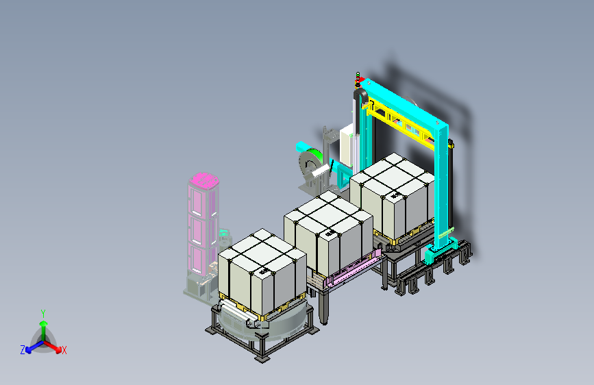 某企业箱体打捆扎带-打包带及缠打包膜设备=1613406=150