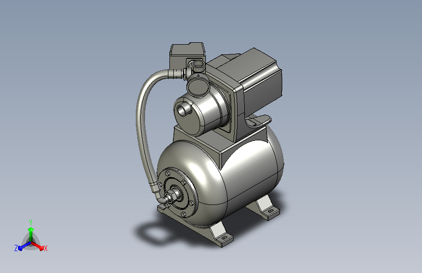 小型气泵设计模型建模 515590