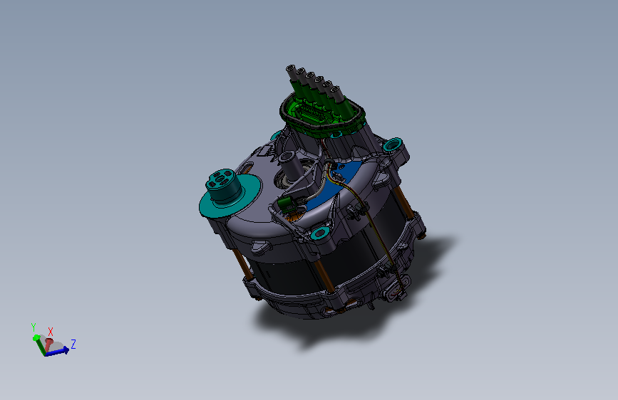 新能源油冷电机 1607639