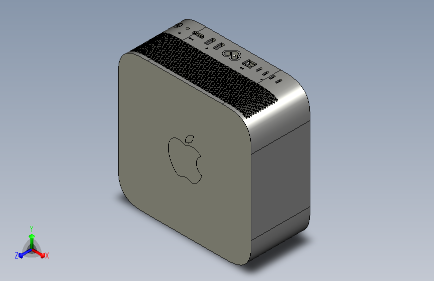 苹果Mac Studio迷你电脑模型=1208975=40