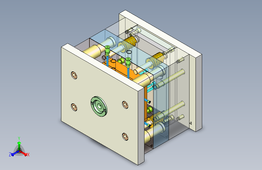 瓶盖注射模具=810807=30