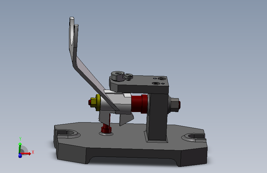 汽车拨叉钻孔夹具=1470672=100