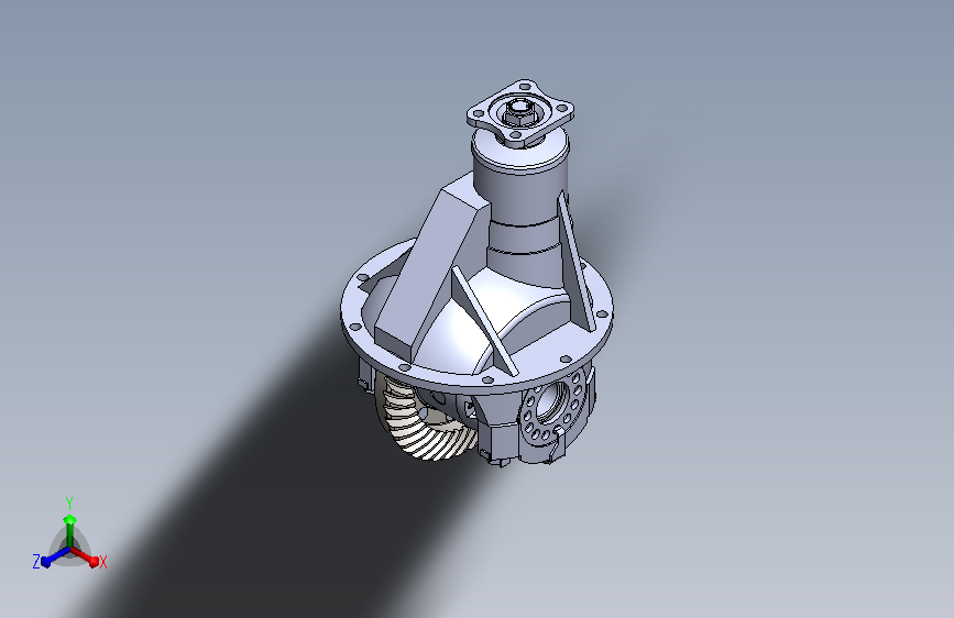 汽车后桥1235主减速器总成=772993=70