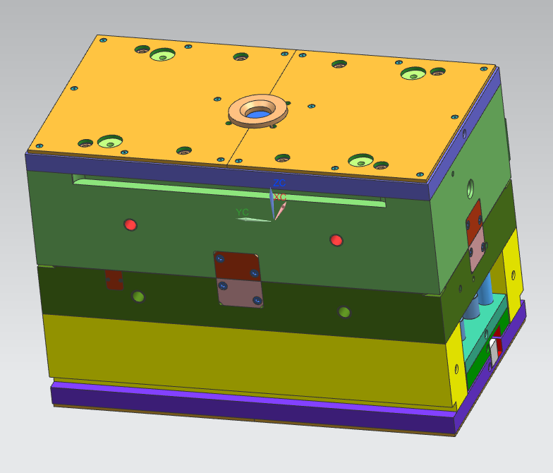 汽车后视镜镜壳外壳模具图纸=879652=50