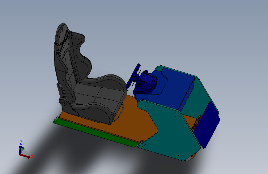 汽车模拟驾驶室设计=245382=30