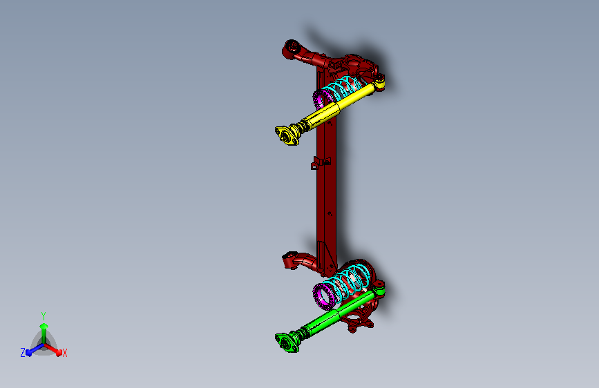 汽车扭力梁后悬架=354492=120