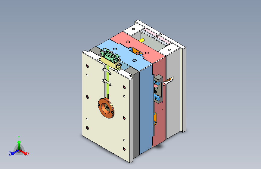 汽车水室塑胶模具三维设计=841897=70