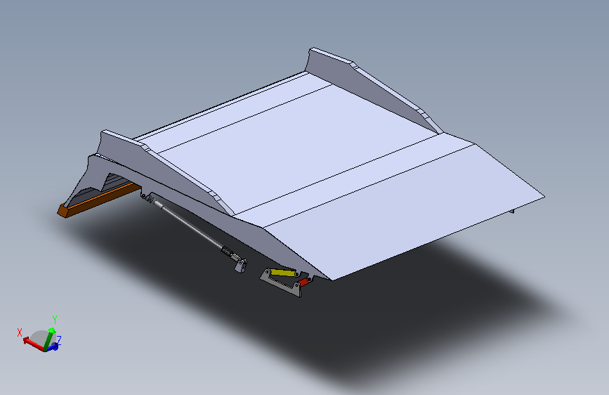 汽车掀背气动顶杆（车后背箱盖）全套模型设计=245113=30