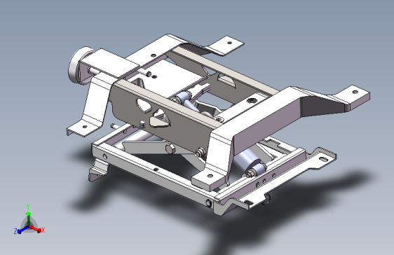 汽车座椅缓冲器 solidworks2014=122556=100