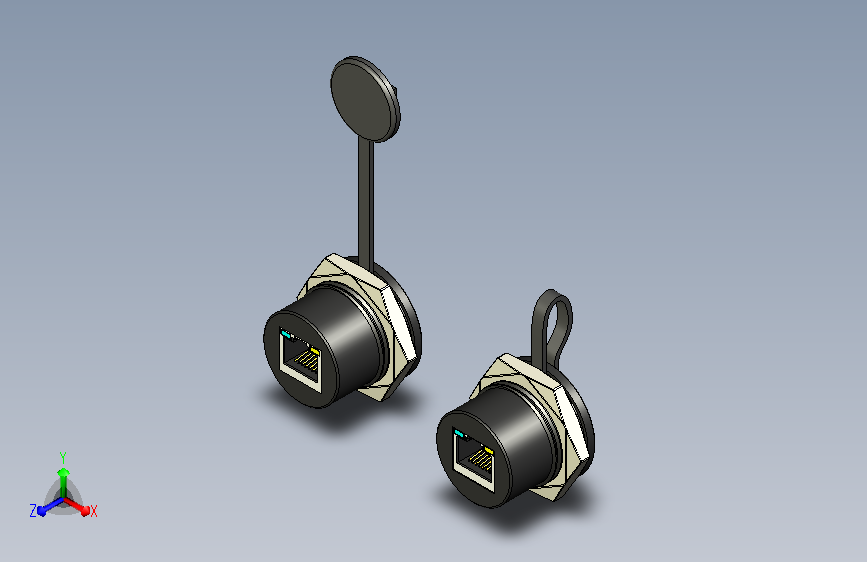 千兆防水网口转接头=1247543=40