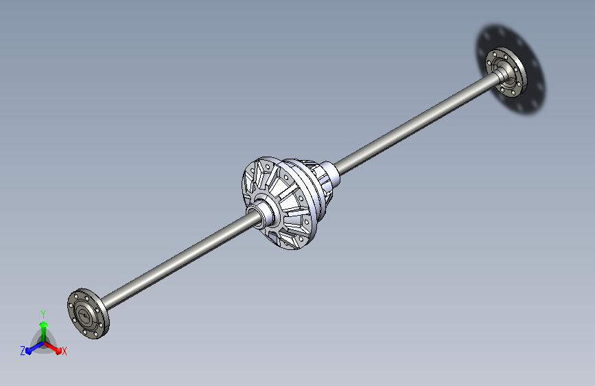 轻卡货车差速器半轴设计=266911=130