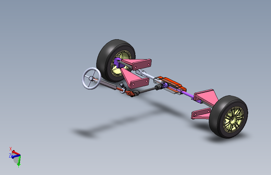 轻型货车转向系统设计与运动仿真1=1525821=600