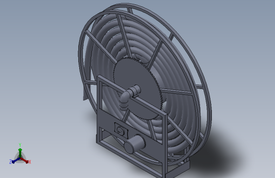 软管卷盘（航空加油）设计模型=233652=30