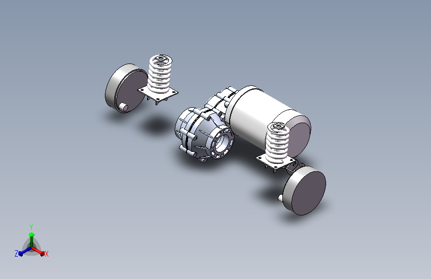 三轮车鼓刹后桥=618883=50