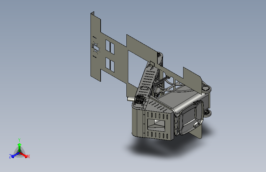 扫地车垃圾回收局部结构=789963=600