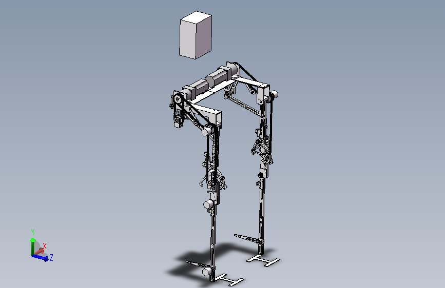 下肢外骨骼（链条传动）