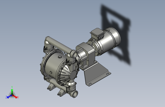 电动隔膜泵设计模型 1776958