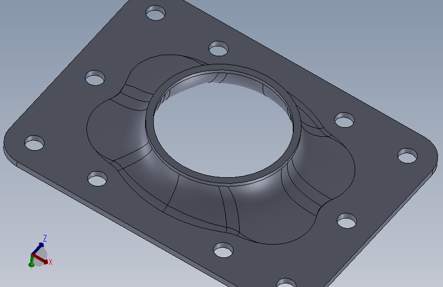 汽车管状横梁法兰