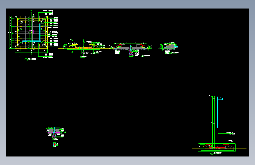 升旗台方案（単杆及三杆方案）=1649686=40