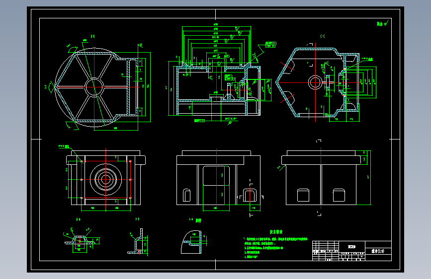 数控铝合金轮毂车床机械结构设计=777621=500