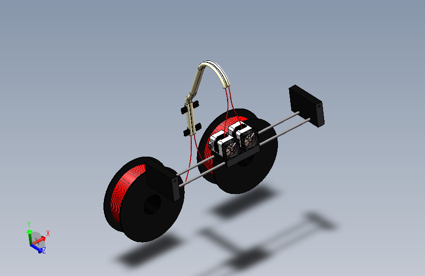 双喷头3D打印机构=1596621=30