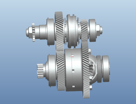 双轴四驱车分动箱=1116682=30