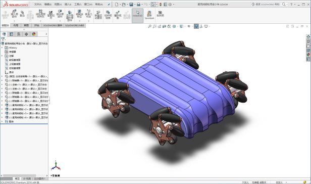 四轮麦克纳姆轮循迹小车=1110397=0