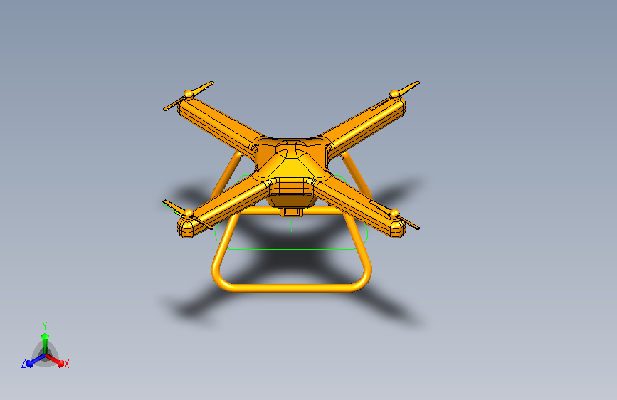 四旋翼无人机模型设计图纸=1145373=100