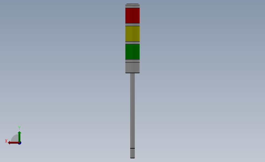 三色灯spt5 T D 4 Solidworks 2010 模型图纸下载 懒石网