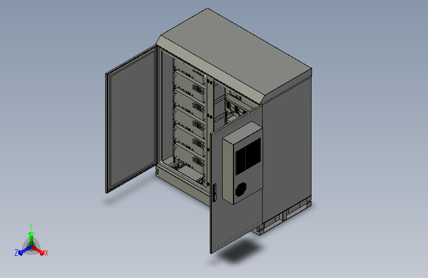 通用网络服务器电器柜弱电柜=1080757=50