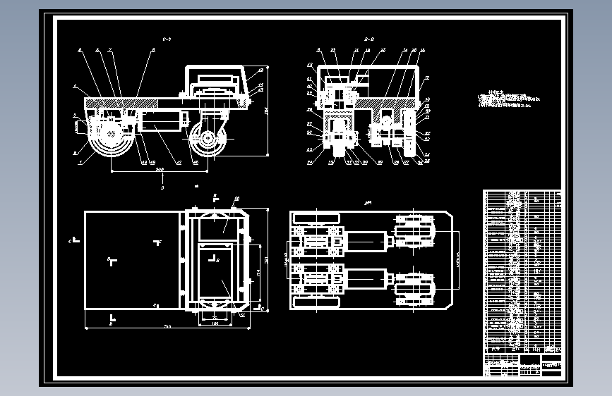 图书馆AGV小车驱动机构设计=206142=250