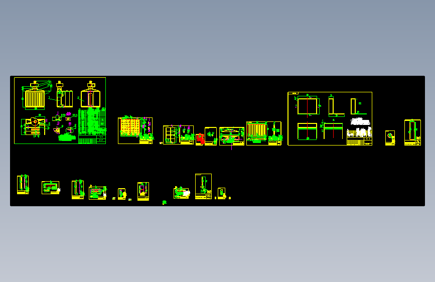 涂装设备干式喷漆室制作图=617409=100