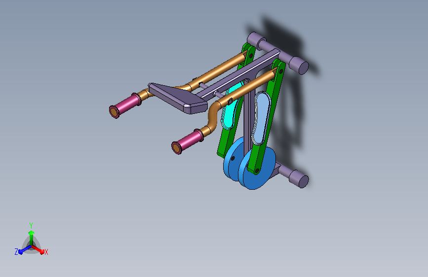 椭圆机结构设计与运动仿真UG=1082168=400