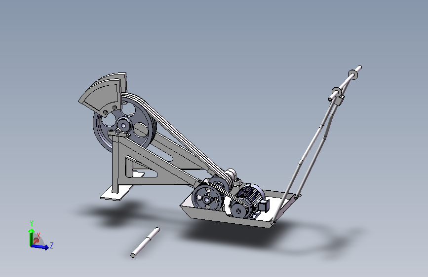 蛙式打夯机3D设计=1023935=50
