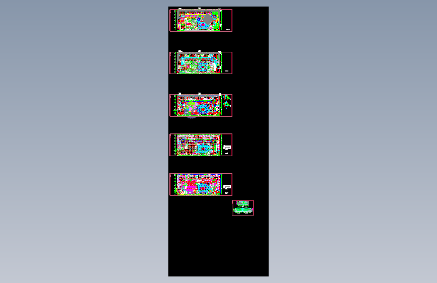 万达广场平面剖面图纸=289504=10