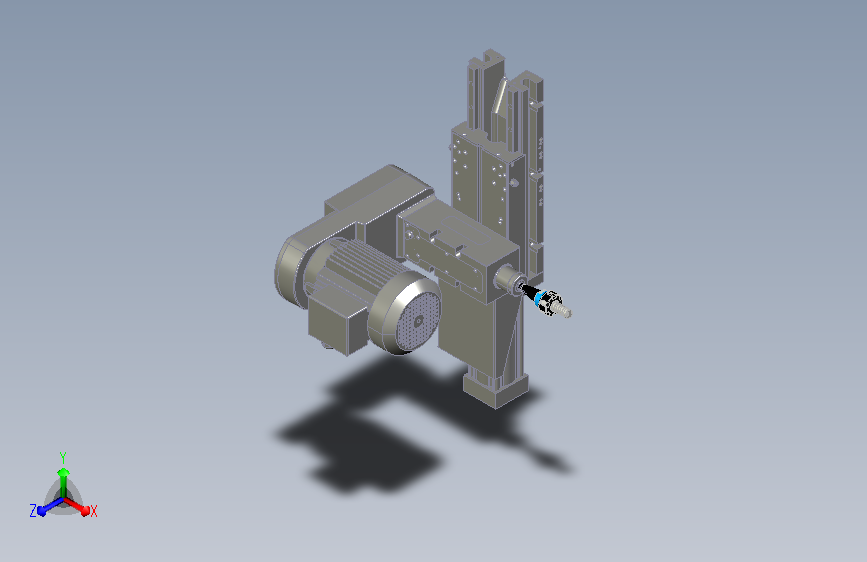 卧式钻铣小型化机构设计=899546=55