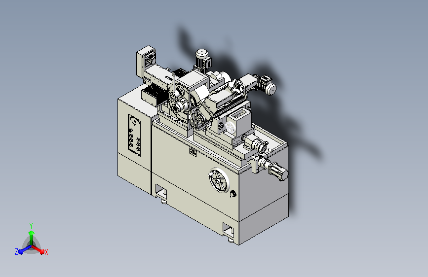 无心磨床模型sw=1004895=40