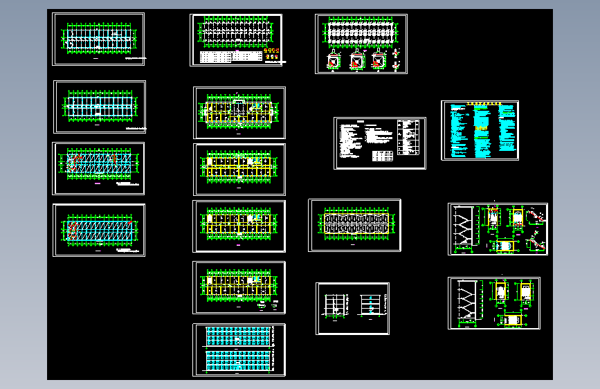 西安市航天中学办公楼图=42953=10