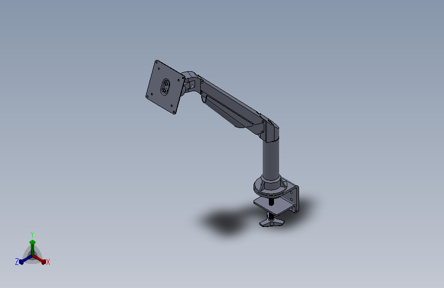 显示器安装臂设计模型=220523=30