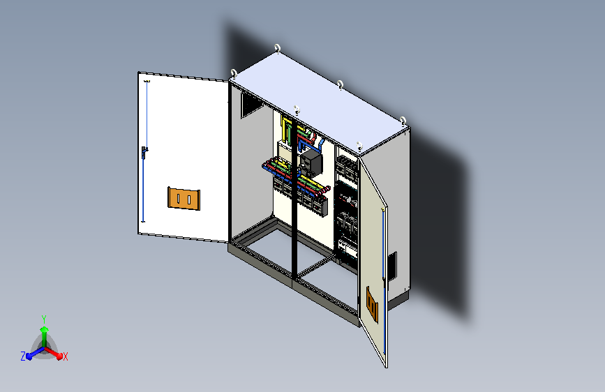 双电源CDQ1S刀开关plc控制柜