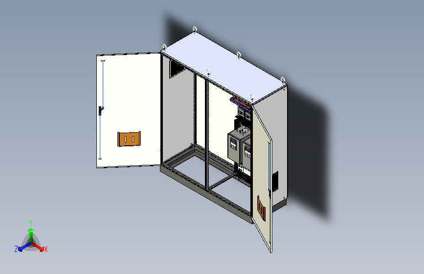 双电源软启动plc控制柜 54924