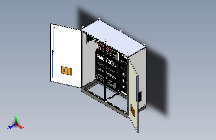 双柜组装630Aplc控制柜 56280