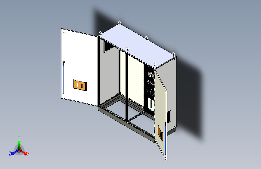 双柜组装刀开关软启动plc+直流接触器控制柜