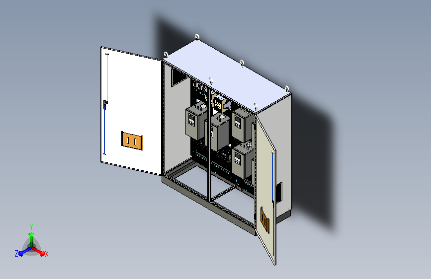 双柜组装软启动控制柜 56275