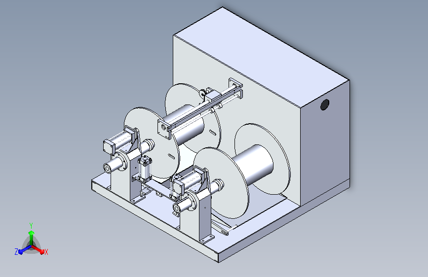 双通道自行缠线机