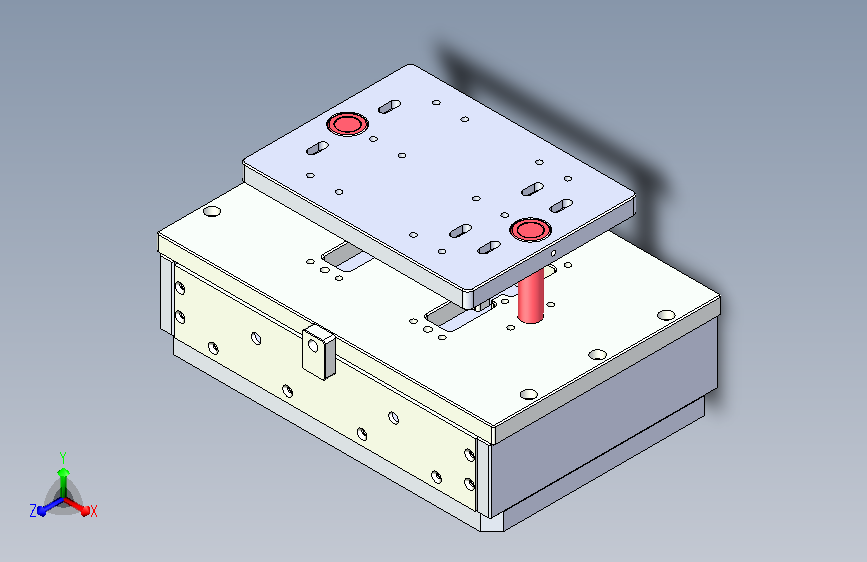 铁料塑件冲切模具