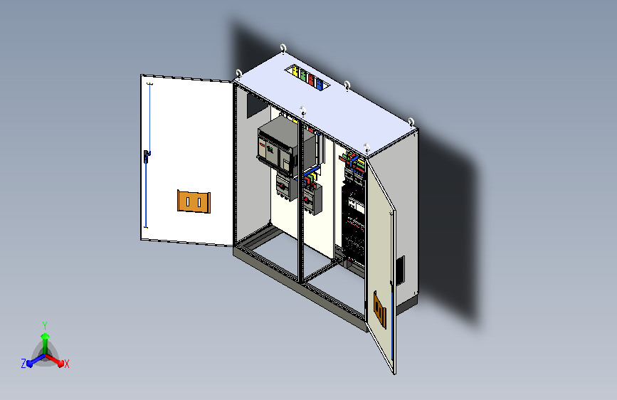 万能式断路器双电源plc控制柜