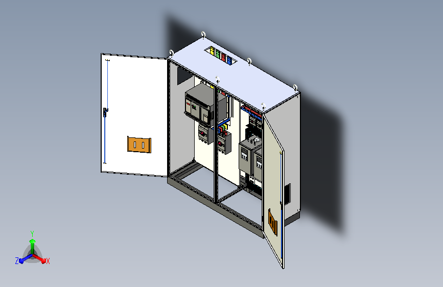 万能式断路器双电源软启动控制柜
